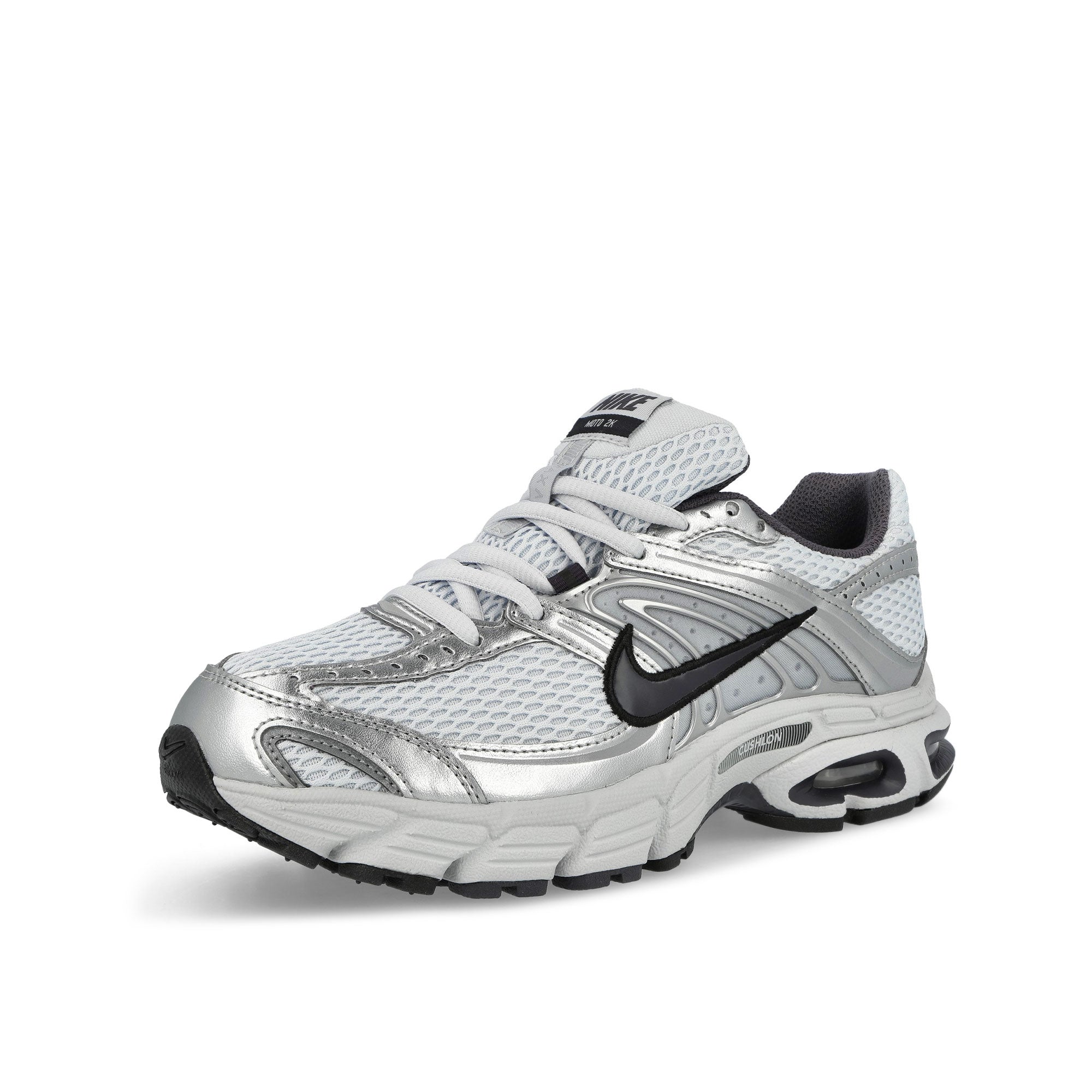 Nike Air Max Moto 2K Purple Platinum / Gridiron - Metallic Silver Low Top Sneakers HQ2056 013 Close-up | Overkill