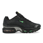 Nike Air Max Plus VII Black / Illusion Green - Dark Smoke Grey Low Top Sneakers HQ2197 004 Silhouette | Overkill