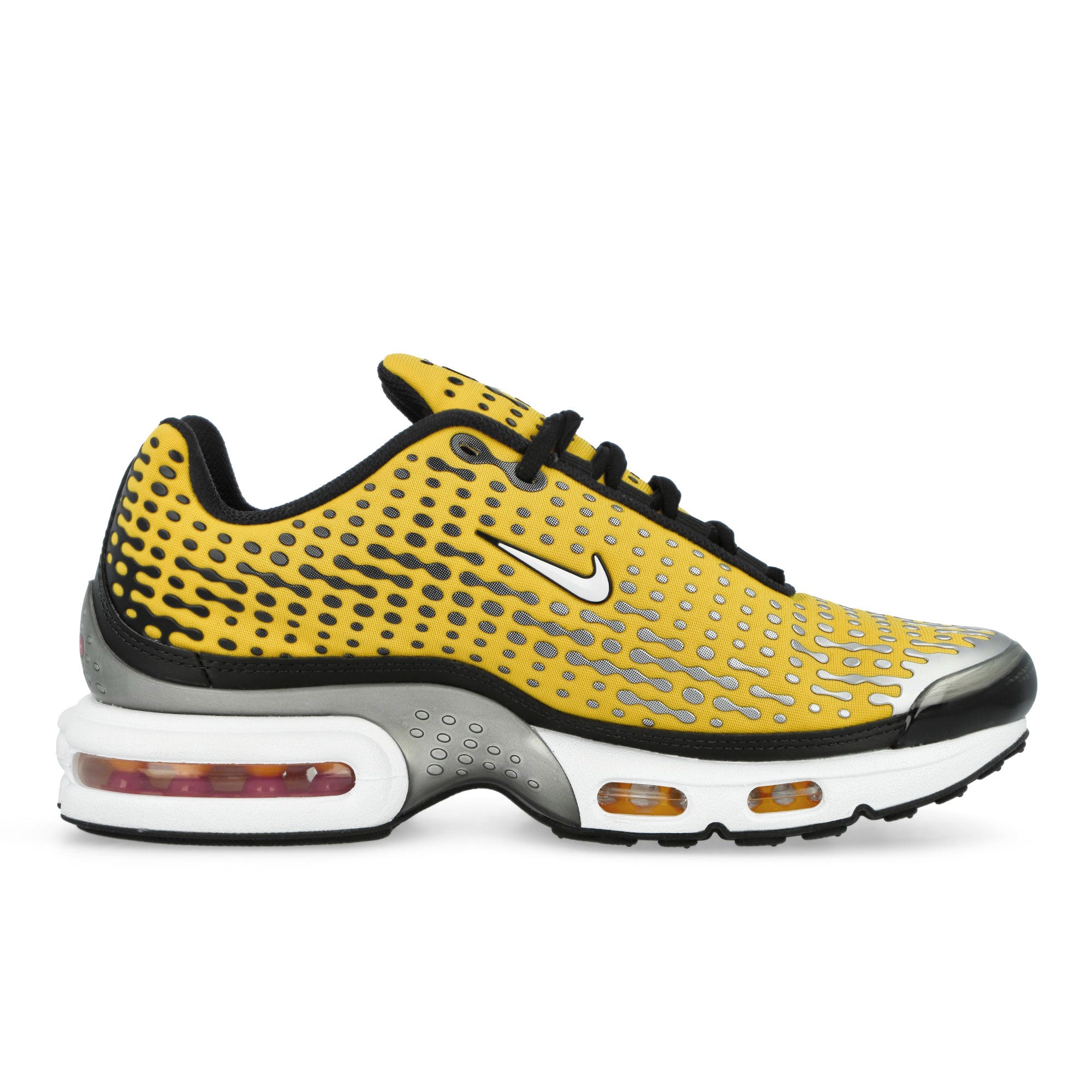 Nike Air Max Plus VII Varsity Maize / White - Black Low Top Sneakers HQ2197 700 Silhouette | Overkill