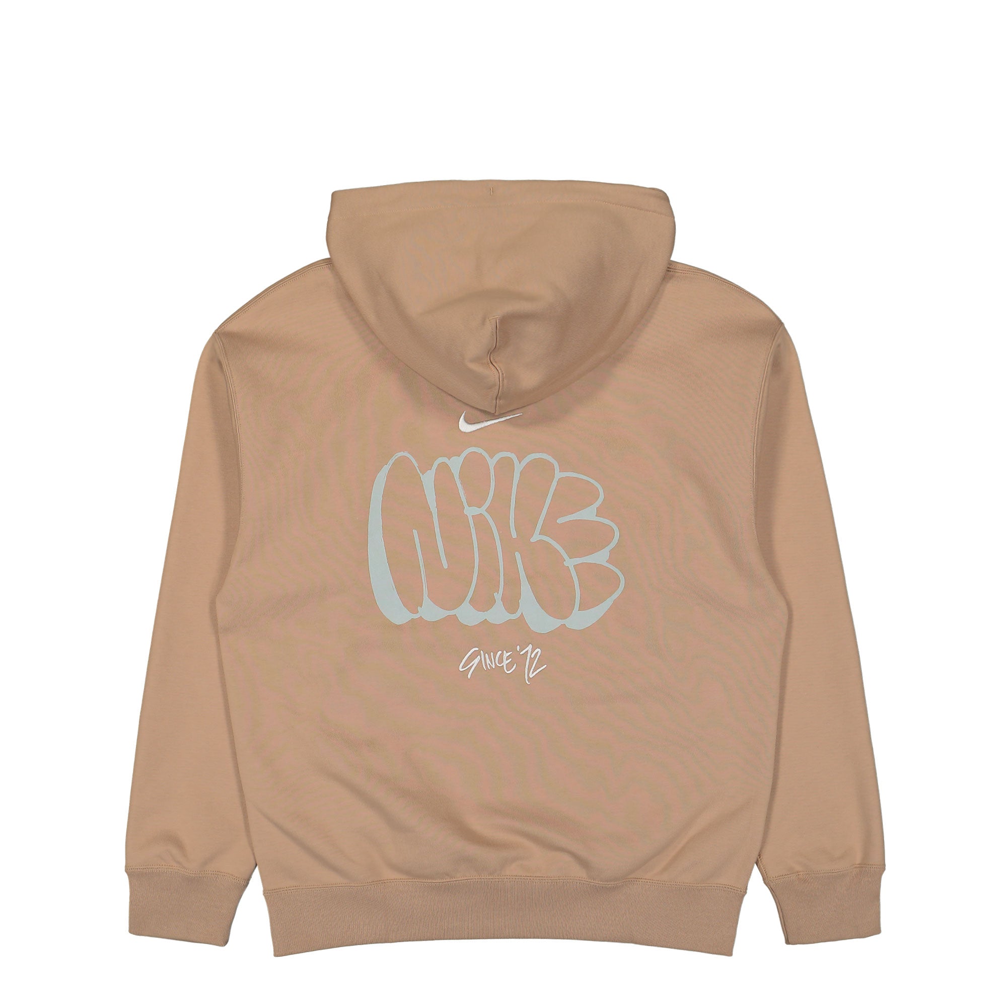 oatmeal nike swoosh hoodie