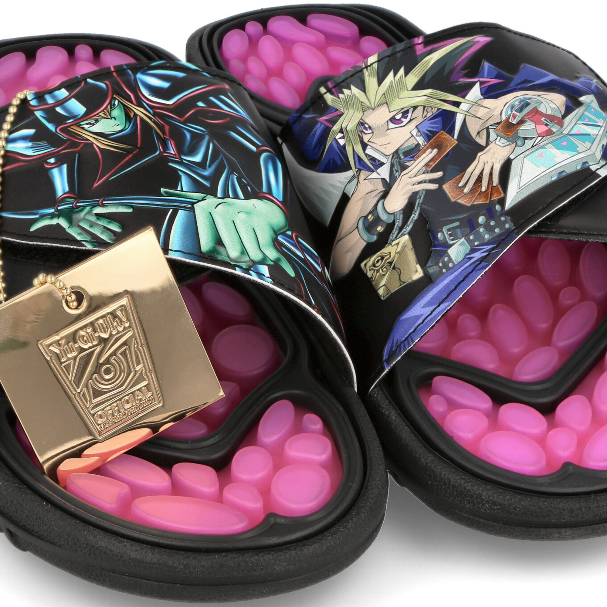 adidas reptossage hook-and-loop slides yu-gi-oh Cblack / Pullil / Cblack Slides, Sandals & Slippers  Close Up | Overkill