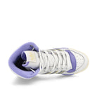 adidas Rivalry Hi W Crystal White-Silver Metallic-Chalk White High Top Sneakers  Detailfoto | Overkill