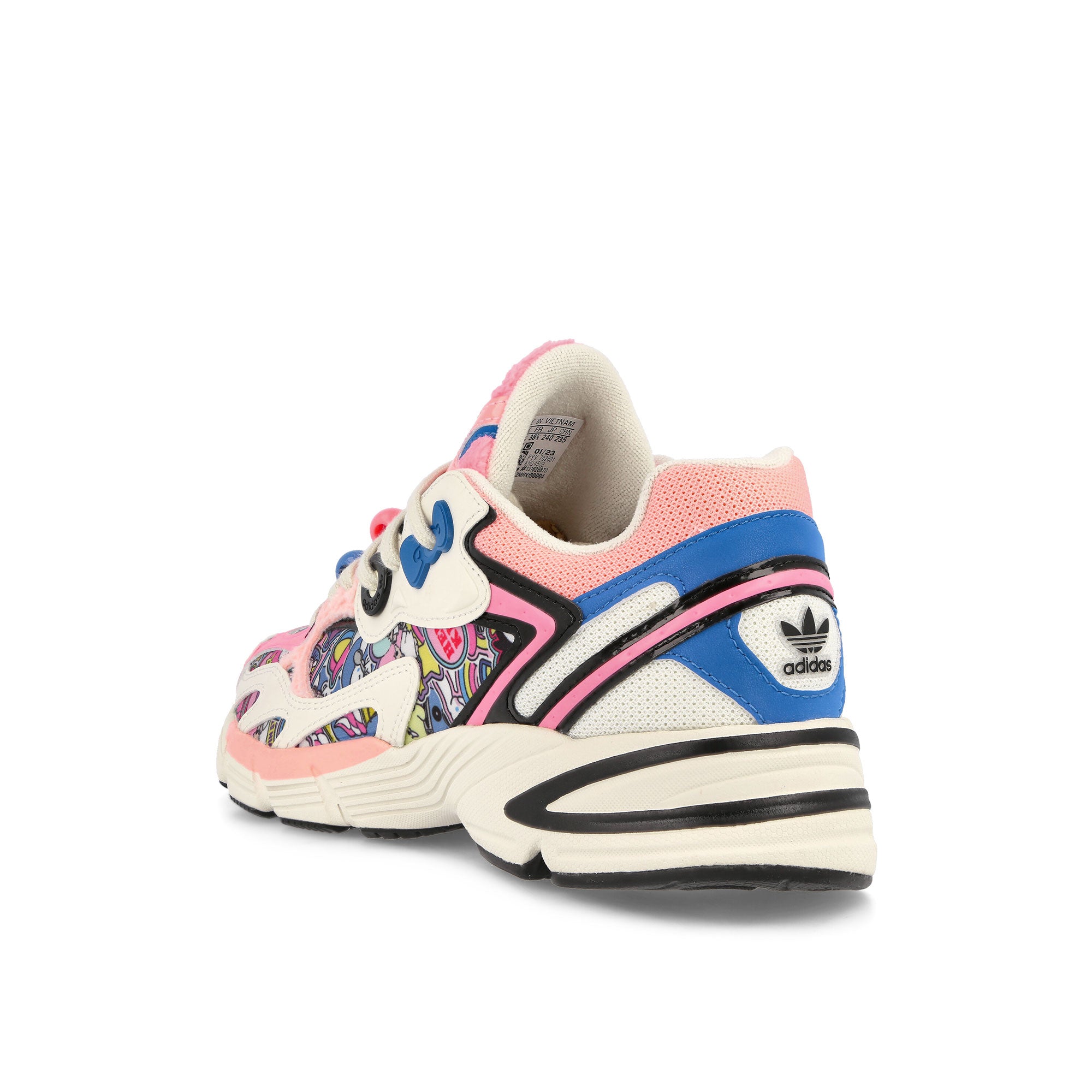 adidas Hello Kitty x adidas Astir W Off White / Cleo Orange / Core Black Low Top Sneakers  Material | Overkill