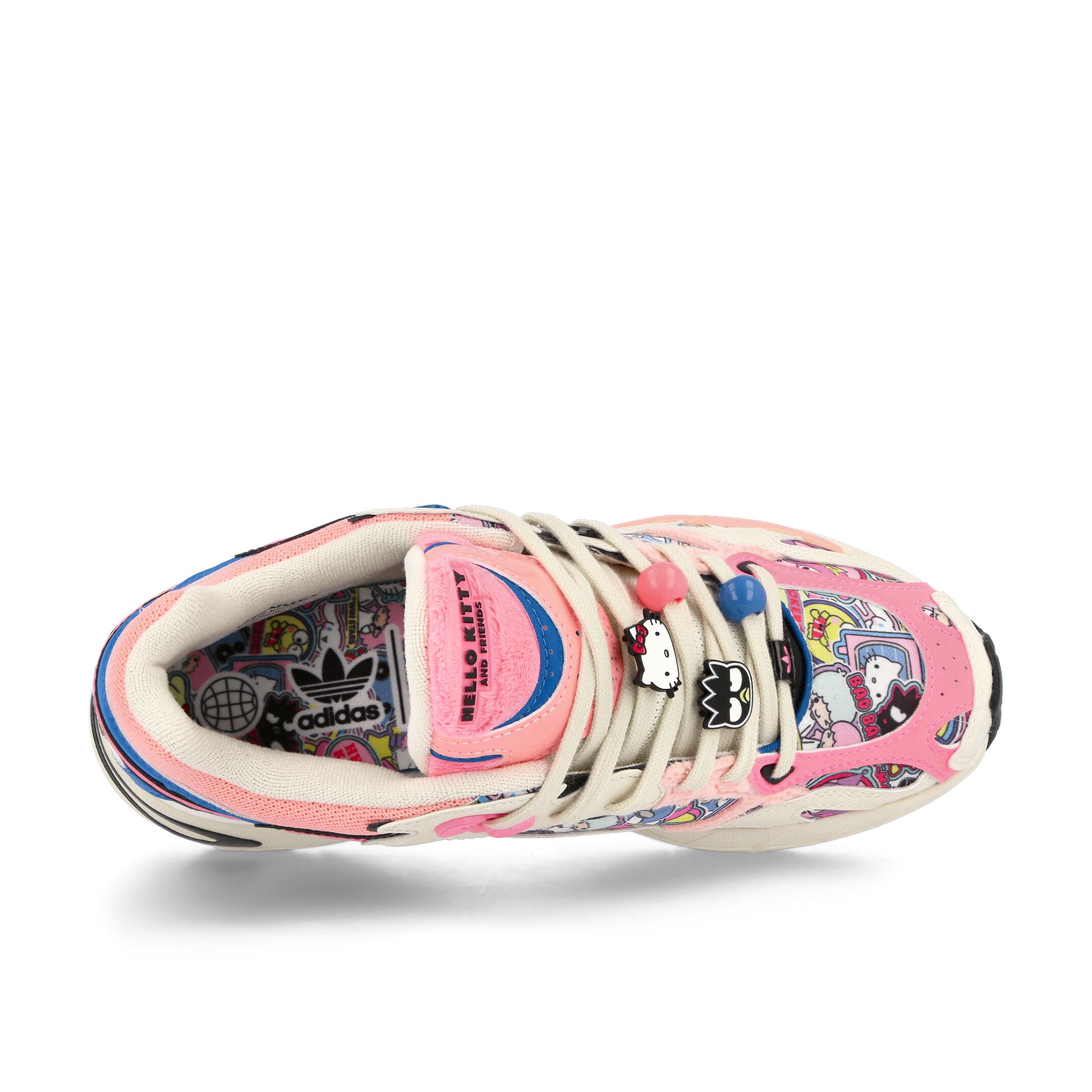 adidas Hello Kitty x adidas Astir W Off White / Cleo Orange / Core Black Low Top Sneakers  Detail View 1 | Overkill