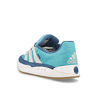 adidas Adimatic Preloved Blue-Crystal White-Gum Low Top Sneakers  Material | Overkill