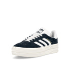 adidas Gazelle Bold W Core Black / Footwear White / Chalk White Low Top Sneakers  Close Up | Overkill