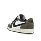 Air Jordan 1 Retro Low Medium Olive / Black - Summit White - Sail Low Top Sneakers HQ6998 200 Material | Overkill