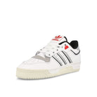 adidas Rivalry Low 86 W Footwear White / Silver Metallic / Core Black Low Top Sneakers  Close Up | Overkill