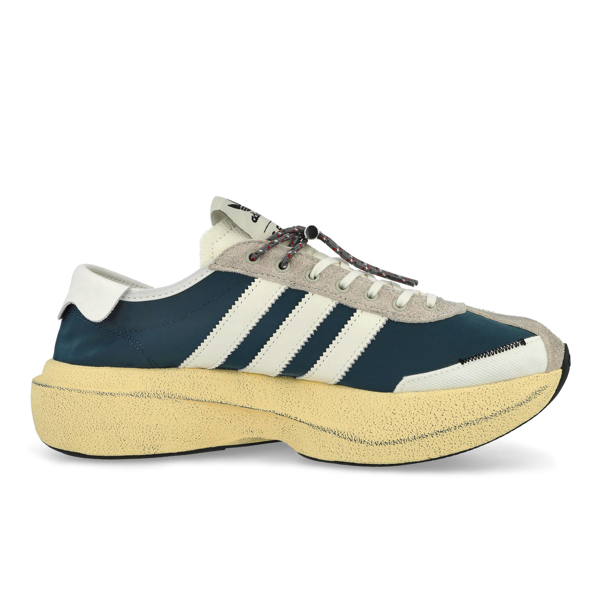 Song for the Mute x adidas SL 72 Pro Wild Teal / Core White / Easy Yellow Low Top Sneakers HQ7603 Silhouette | Overkill
