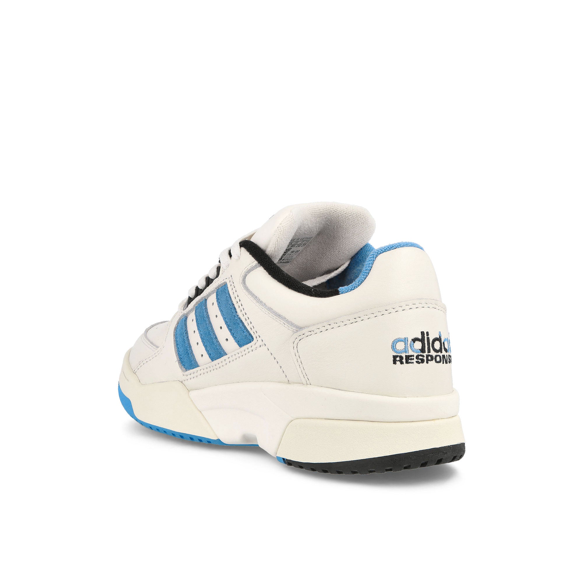 adidas Torsion Response Tennis Lo Cloud White-Pulse Blue-Cream White Low Top Sneakers  Material | Overkill
