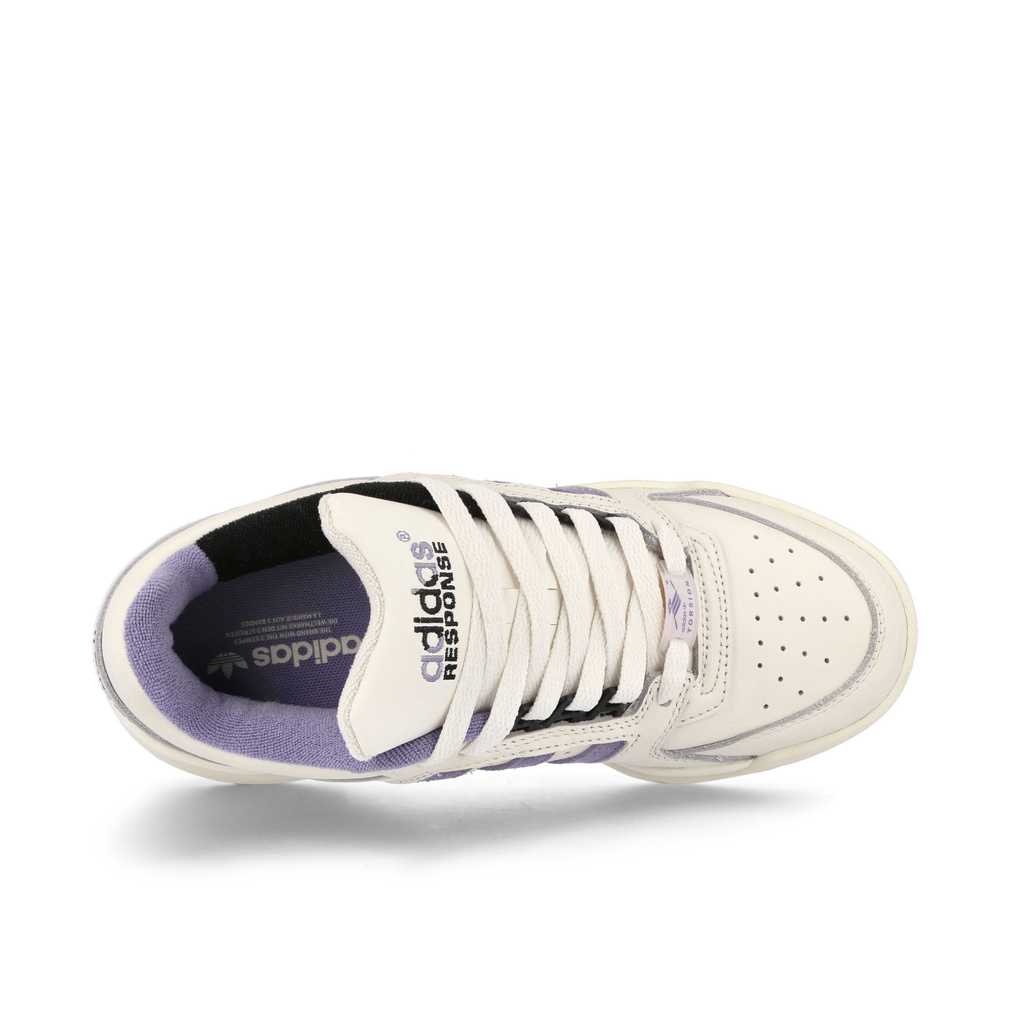 adidas Torsion Response Tennis Low W Cloud White / Magic Lilac / Chalk White Low Top Sneakers  Detailfoto | Overkill