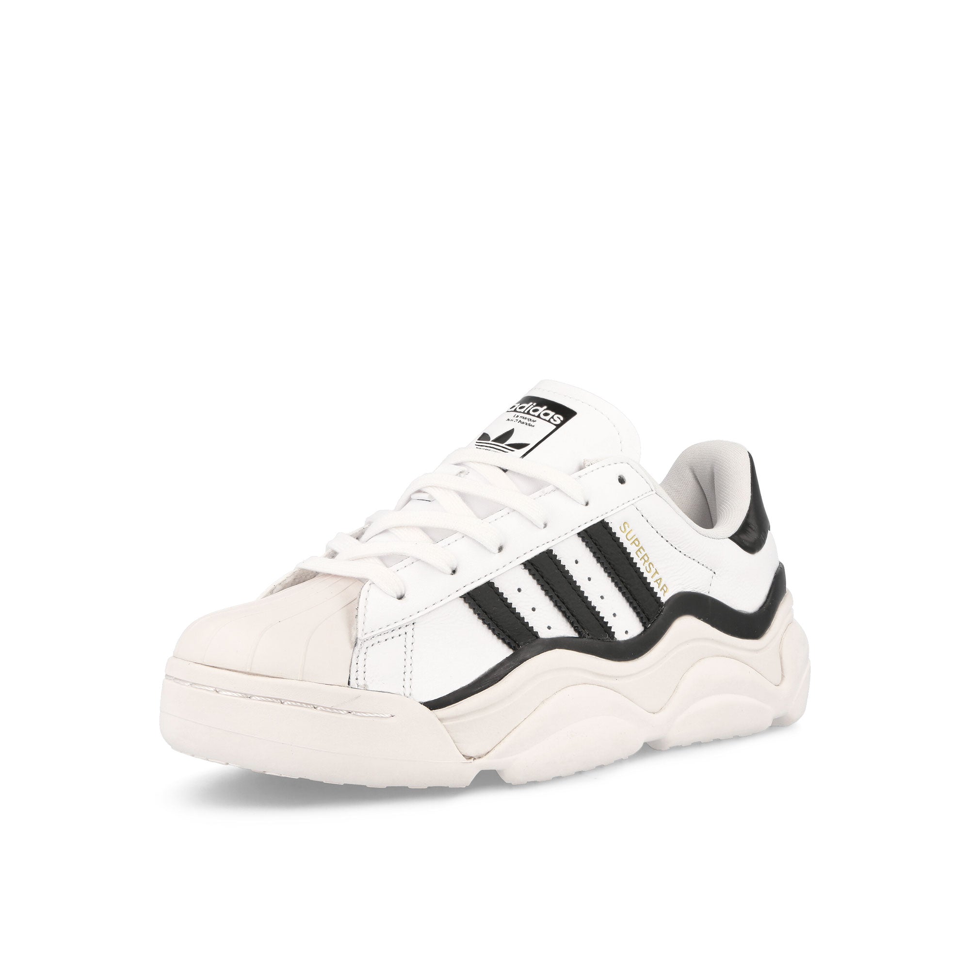 adidas Superstar Millencon W Footwear White-Core Black-Cloud White Low Top Sneakers  Close Up | Overkill