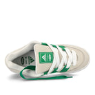 adidas Bodega x Beams x adidas Adimatic Off White-Green-Crystal White Low Top Sneakers  Detailfoto | Overkill