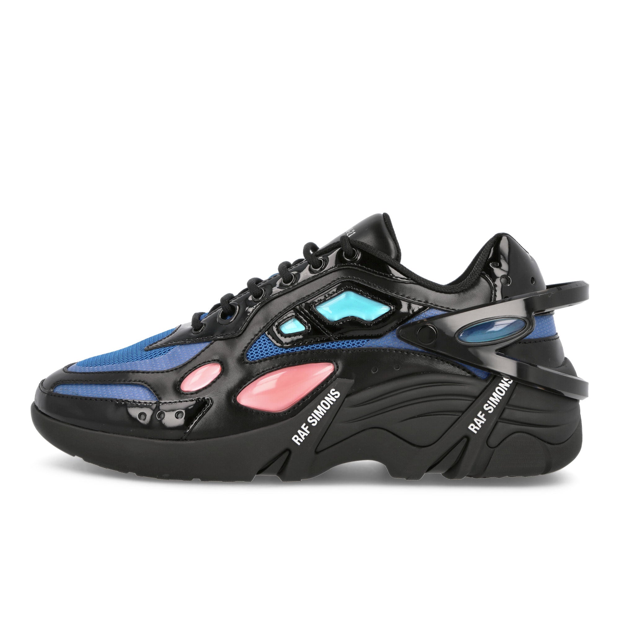 Raf Simons Cylon-21 Black Blue Low Top Sneakers HR740010L 0092 | Overkill