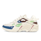 Raf Simons Cylon-21 Cream Brown Blue Low Top Sneakers HR740010L 3302 | Overkill