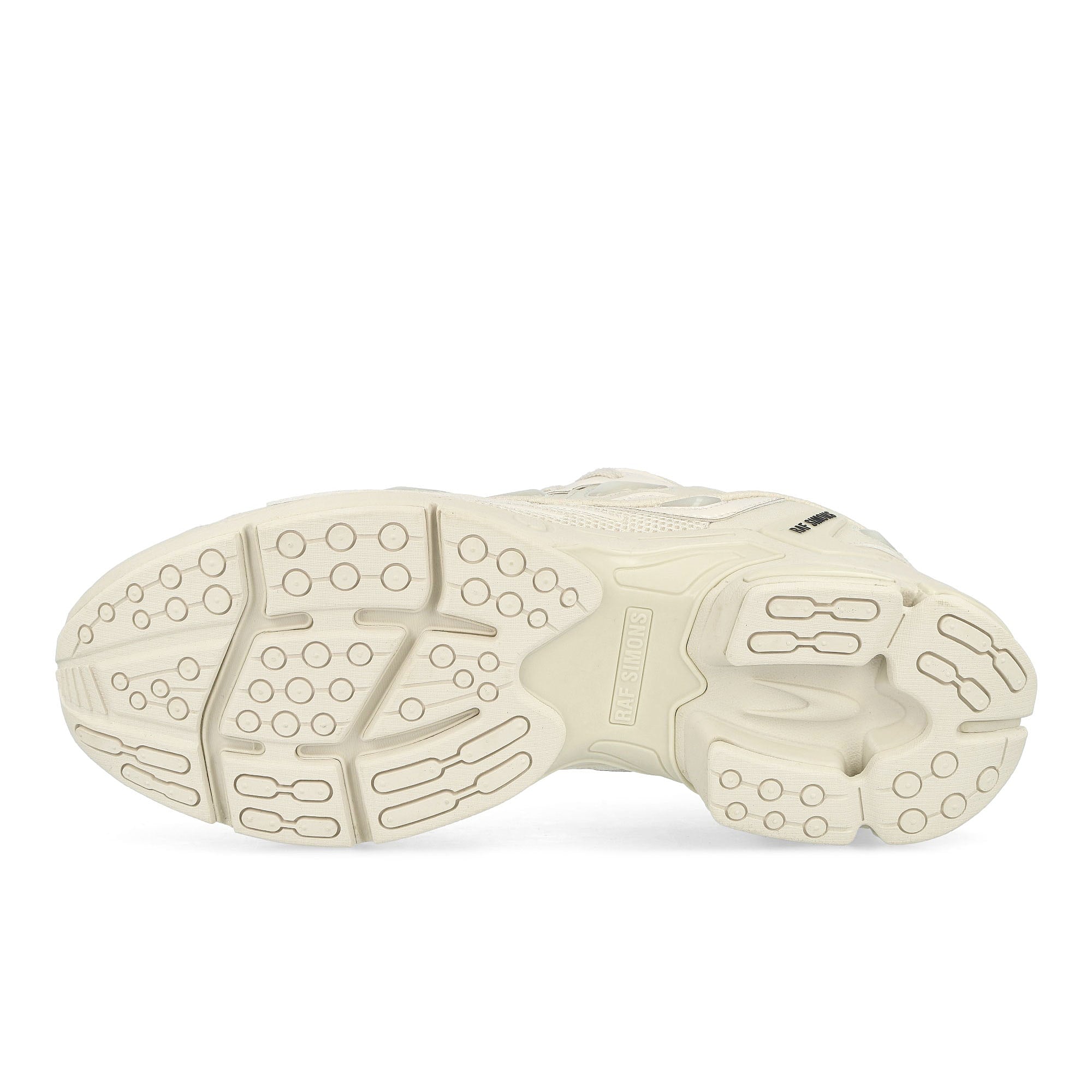 Raf Simons Pharaxus White Alyssum Low Top Sneakers  Detail View 1 | Overkill