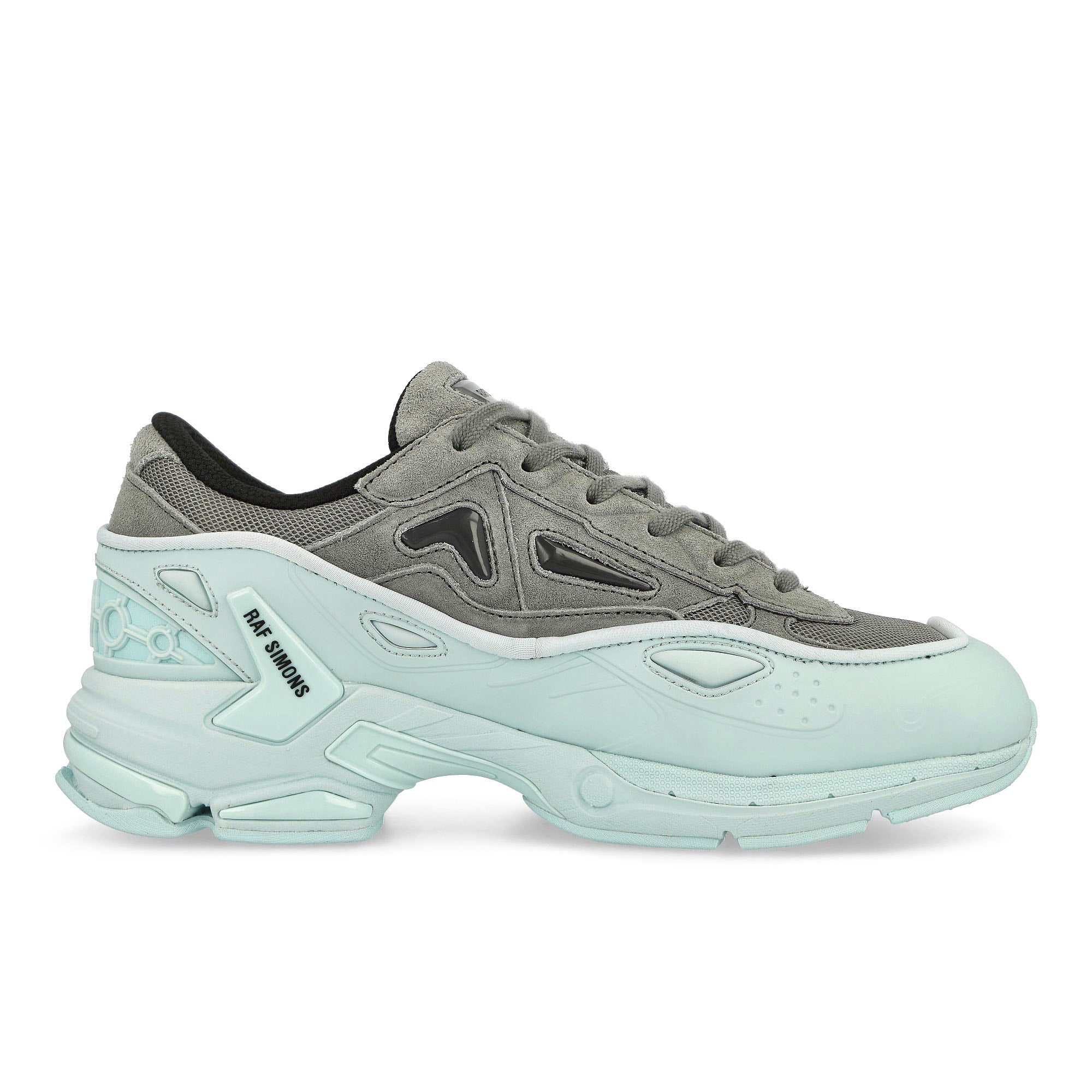 Raf Simons Pharaxus Grey Quill Low Top Sneakers  Silhouette | Overkill