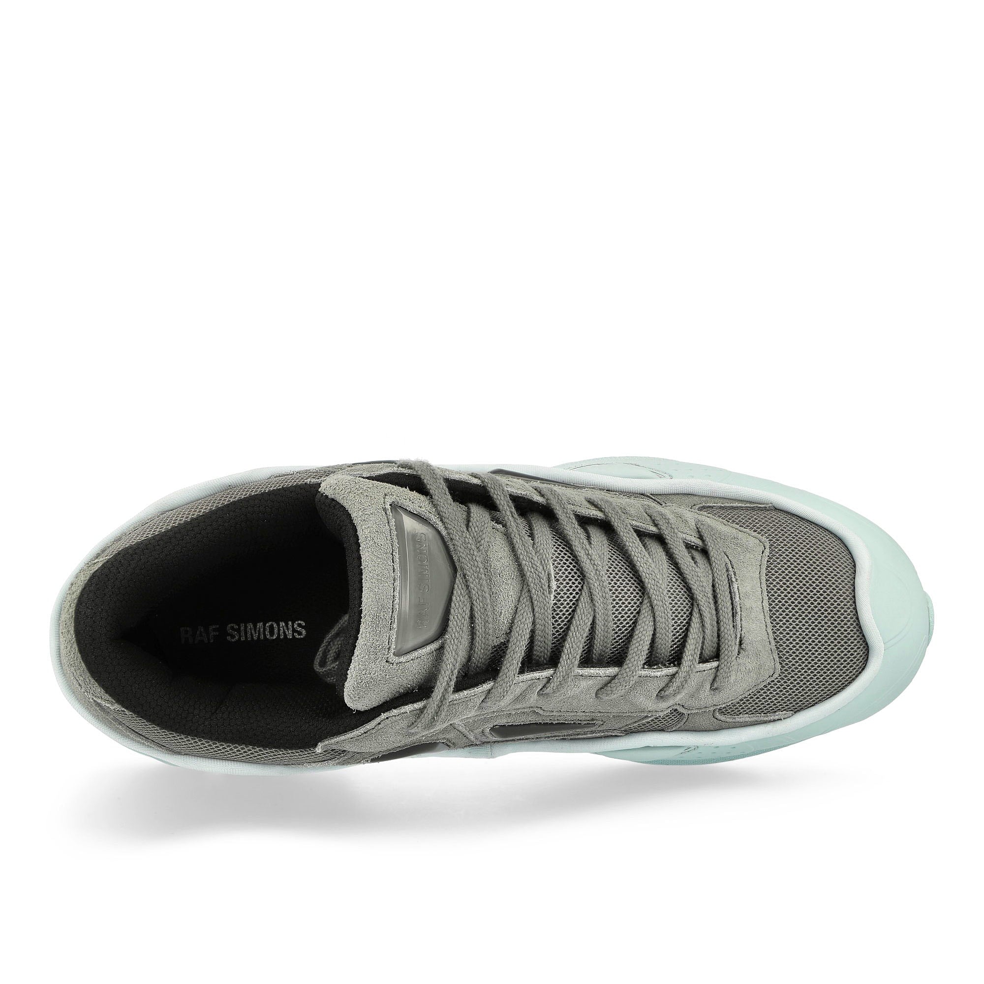Raf Simons Pharaxus Grey Quill Low Top Sneakers  Detailfoto | Overkill