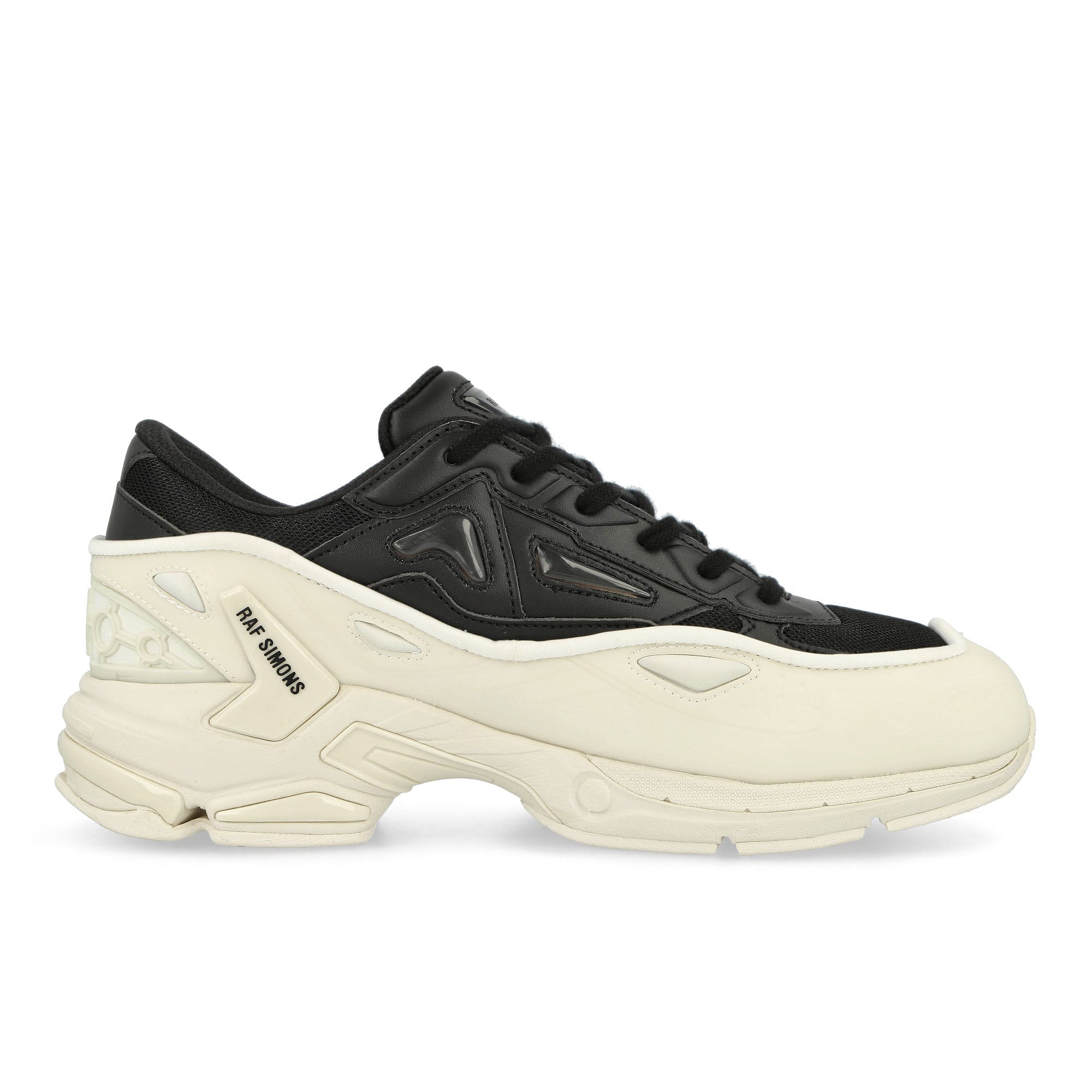 Raf Simons Pharaxus Black White Alyssum Low Top Sneakers  Silhouette | Overkill