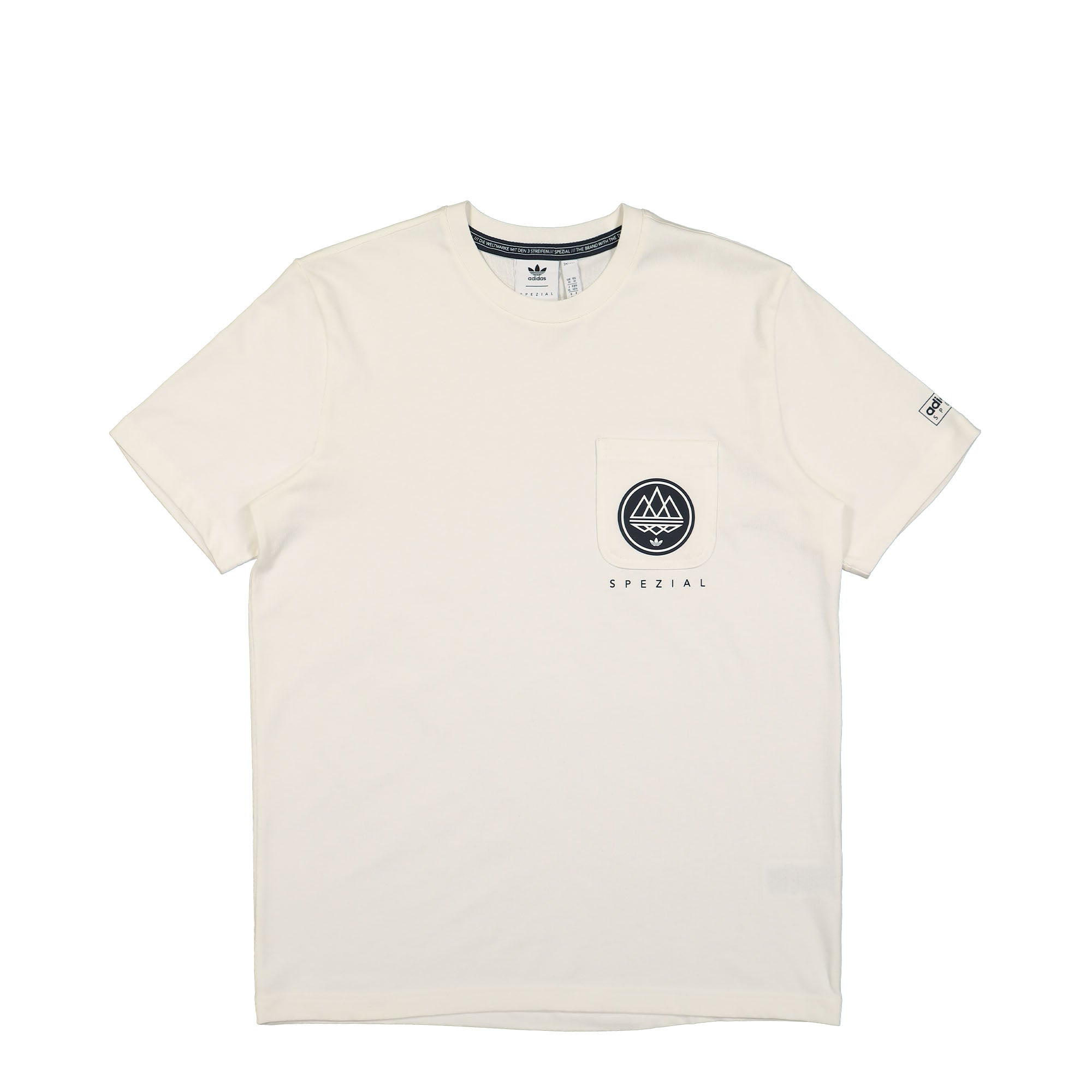 adidas SPZL Edgerton Tee Off White T-Shirts HS4165 | Overkill