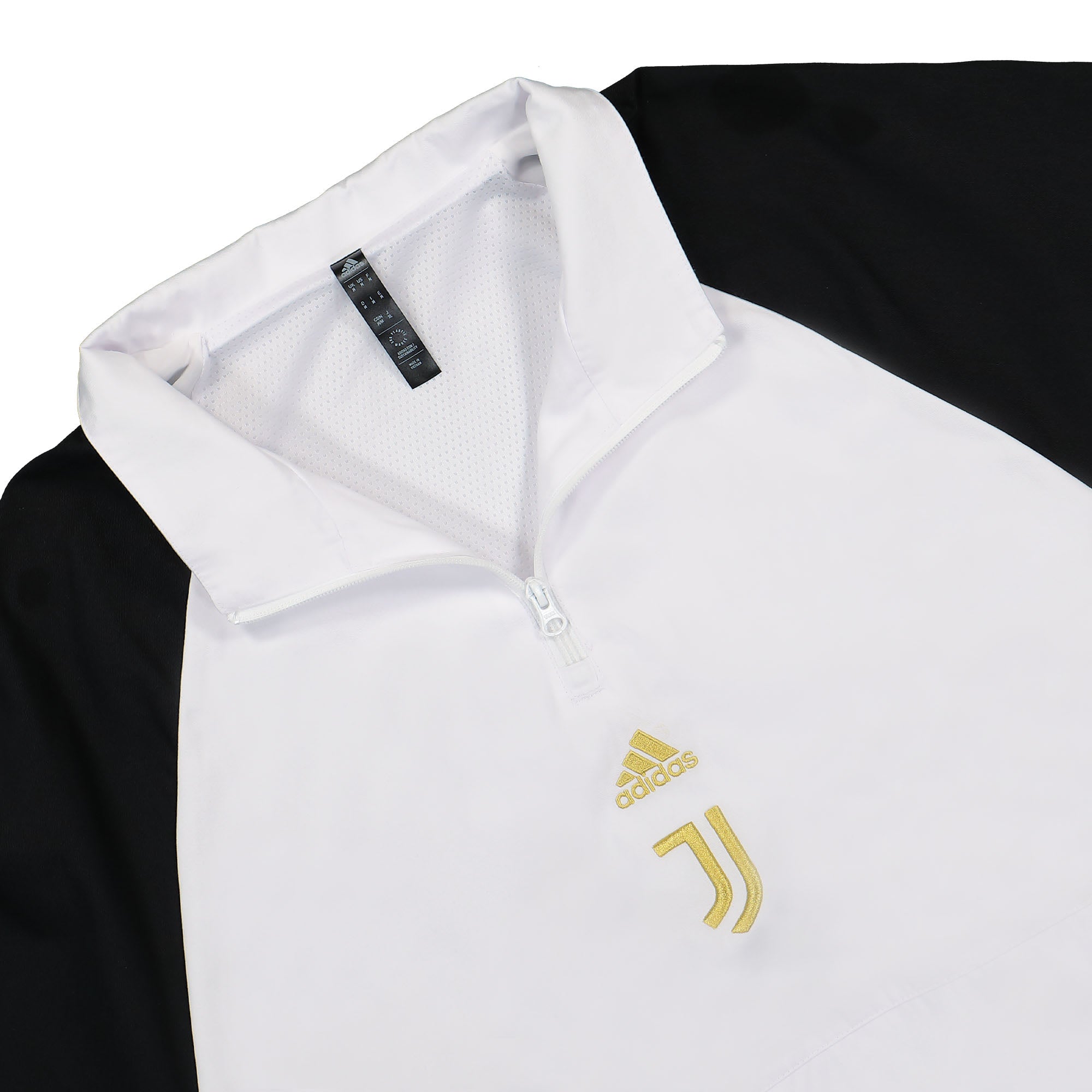 adidas Juventus Turin Icon Top White Sweatshirts Close-up | Overkill