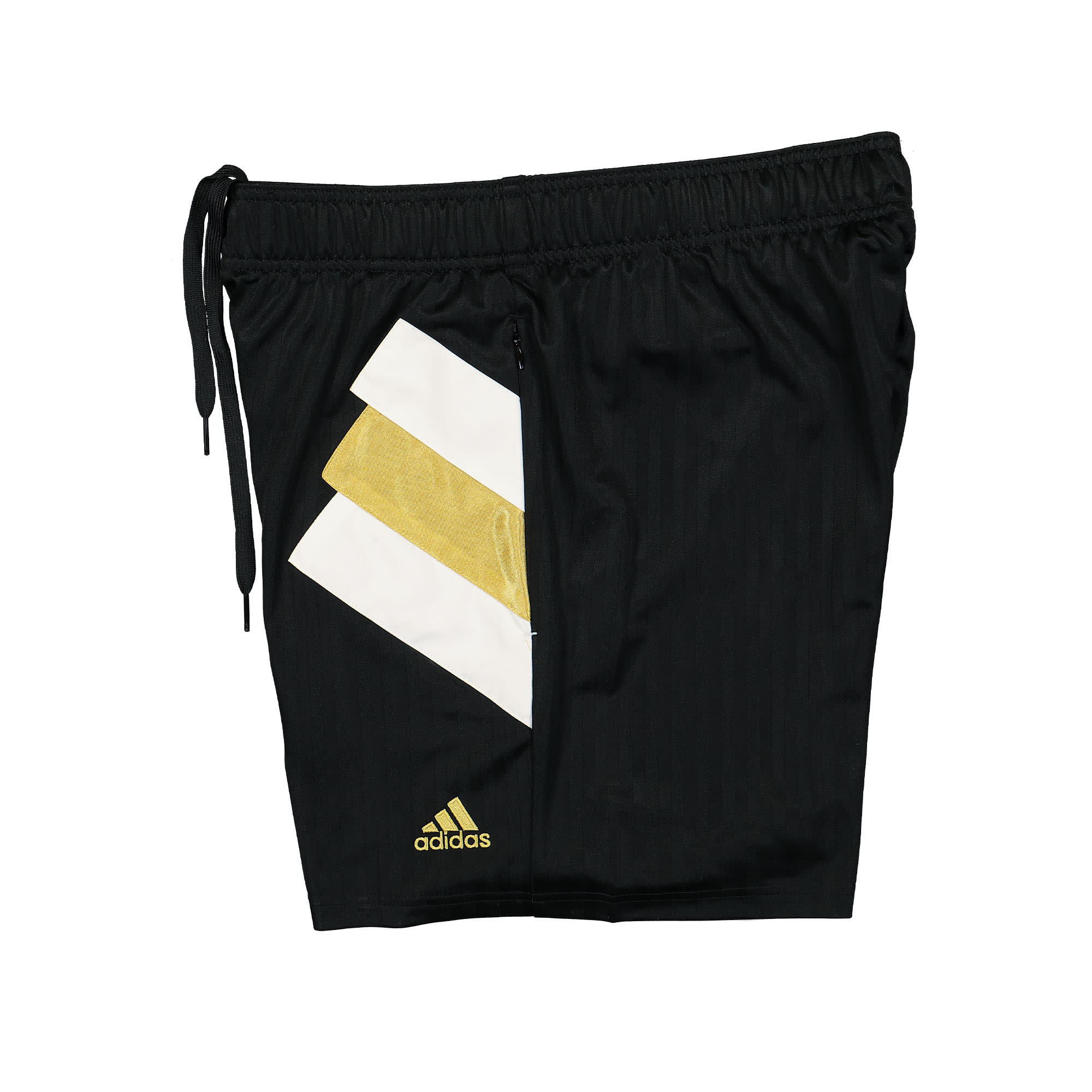 adidas Juventus Turin Icon Shorts Black Shorts Close-up | Overkill