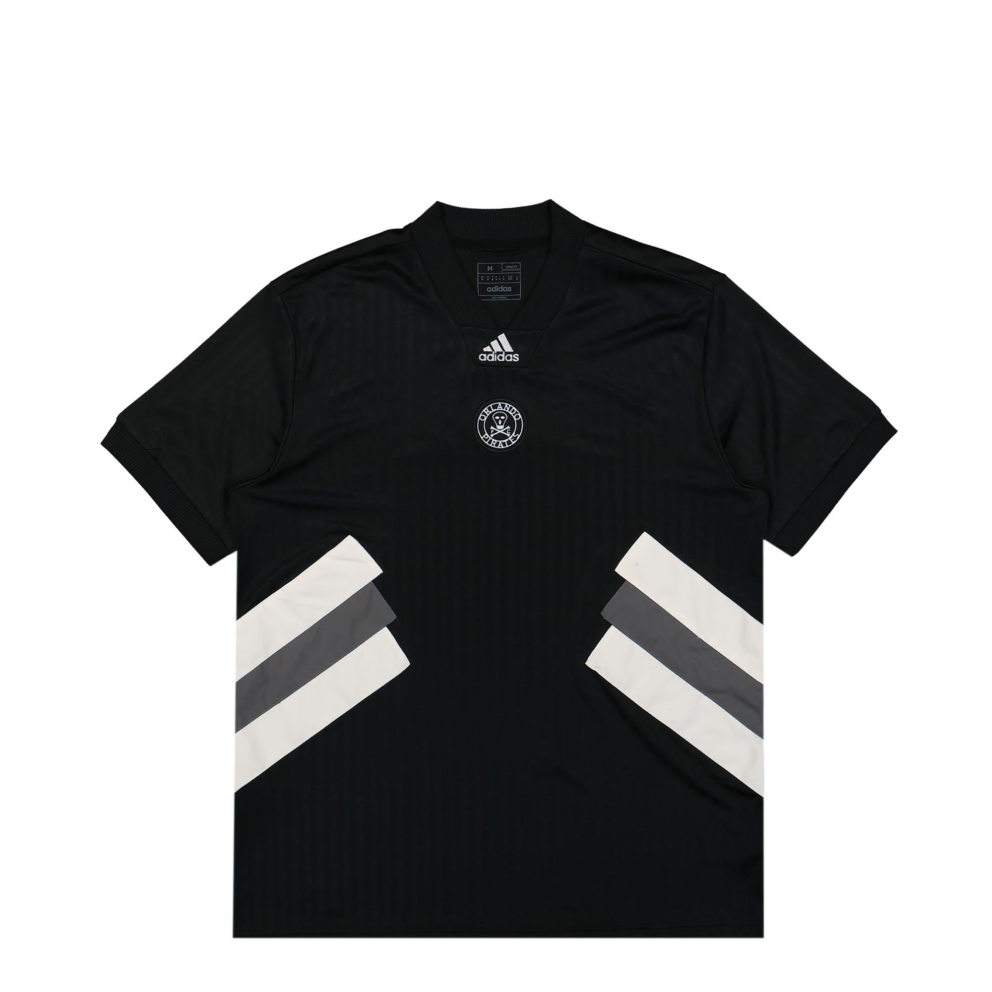 adidas Orlando Pirates Icon Jersey Black T-Shirts HS9959 | Overkill