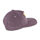 Free & Easy LA Dont Trip Fat Corduroy Snapback Hat Purple Caps Close-up | Overkill