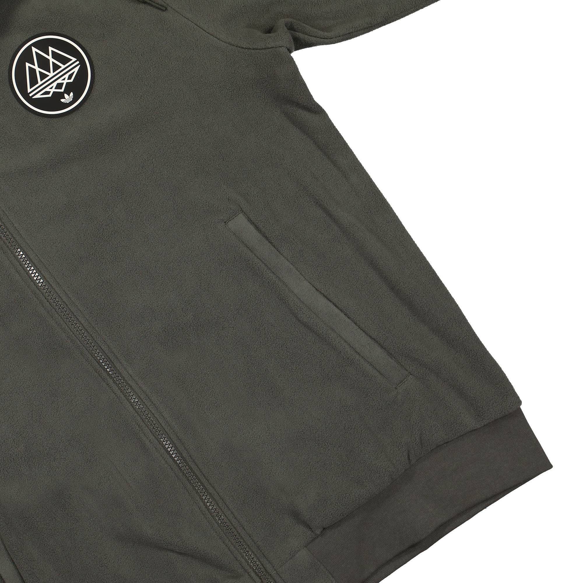 adidas SPZL Tockholes Track Top Utility Grey Track Jackets Detail view 1 | Overkill