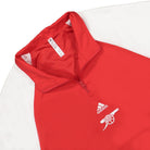 adidas FC Arsenal Icon Top Scarle Tops Close-up | Overkill