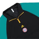 adidas FC Bayern Icon Top Black / Equipment Green Sweatshirts Close-up | Overkill