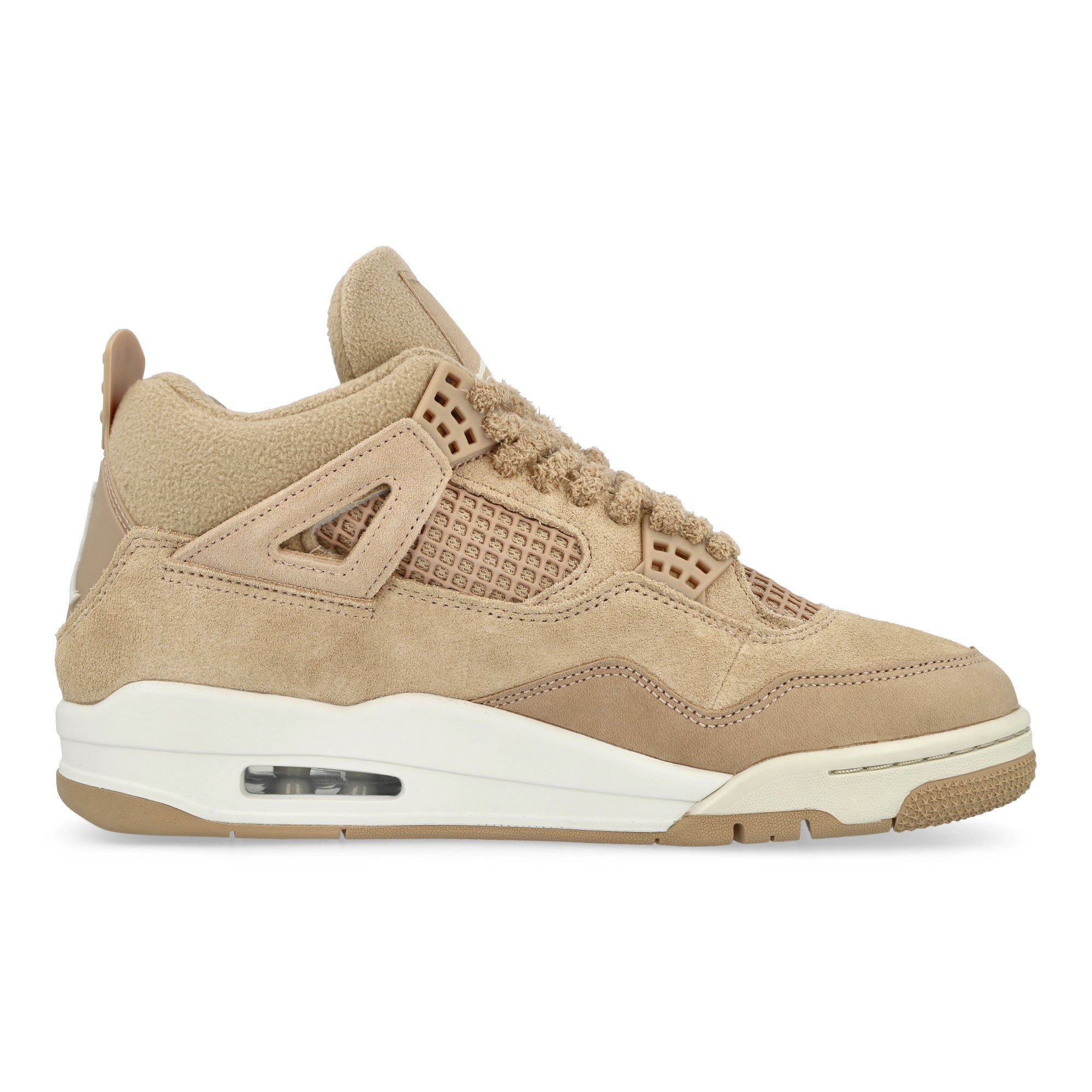 Jordan Air Jordan 4 Retro Hemp / Light Orewood Brown Mid Top Sneakers HV0823 200 Silhouette | Overkill
