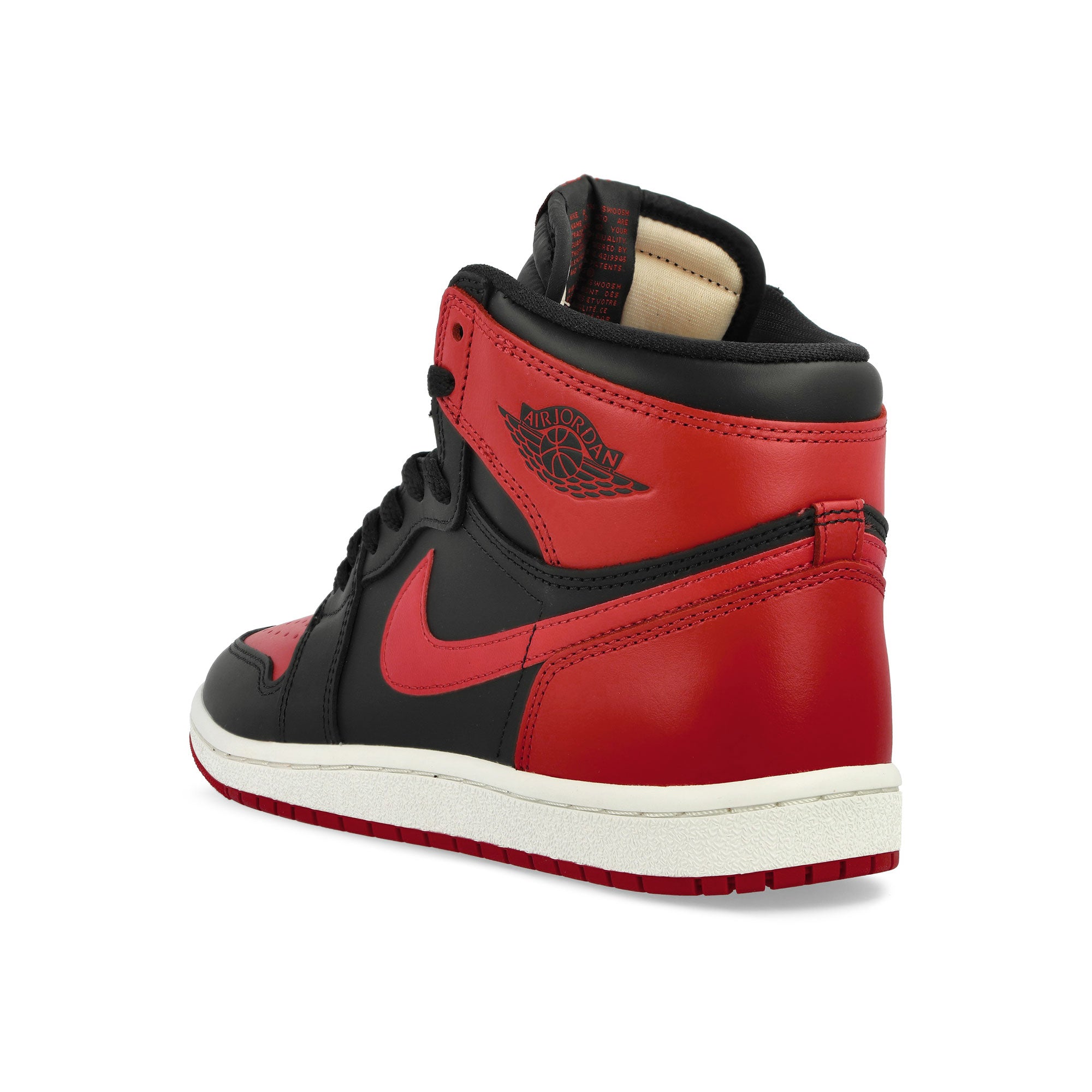 Jordan Air Jordan 1 High '85 Black / Varsity Red-White High Top Sneakers  Material | Overkill