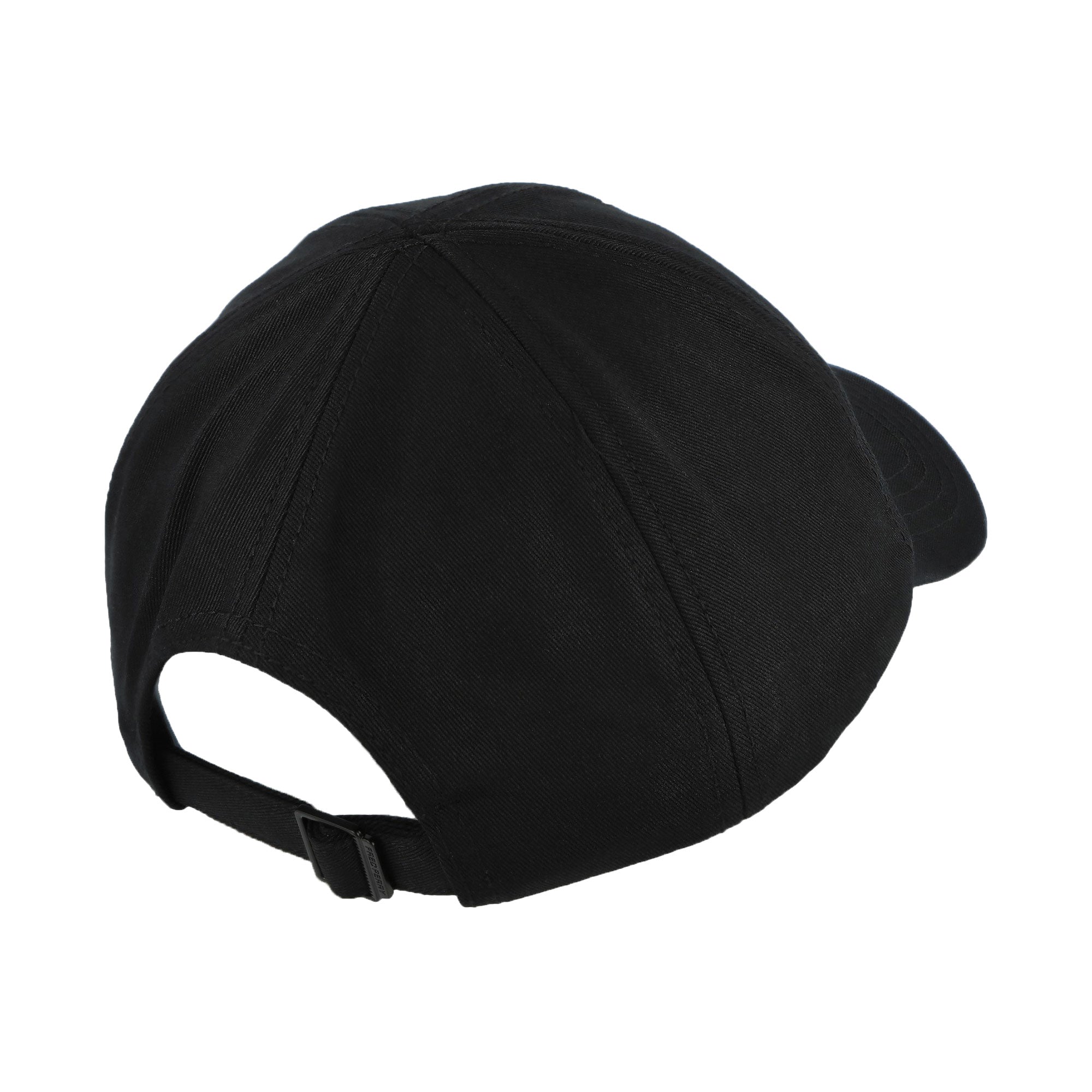 Fred Perry  FLP Twill Cap Black Caps HW2300-220 Detail View 2 | Overkill
