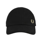 Fred Perry Pique Classic Cap Black / Warm Stone Grey Caps Detailfoto | Overkill