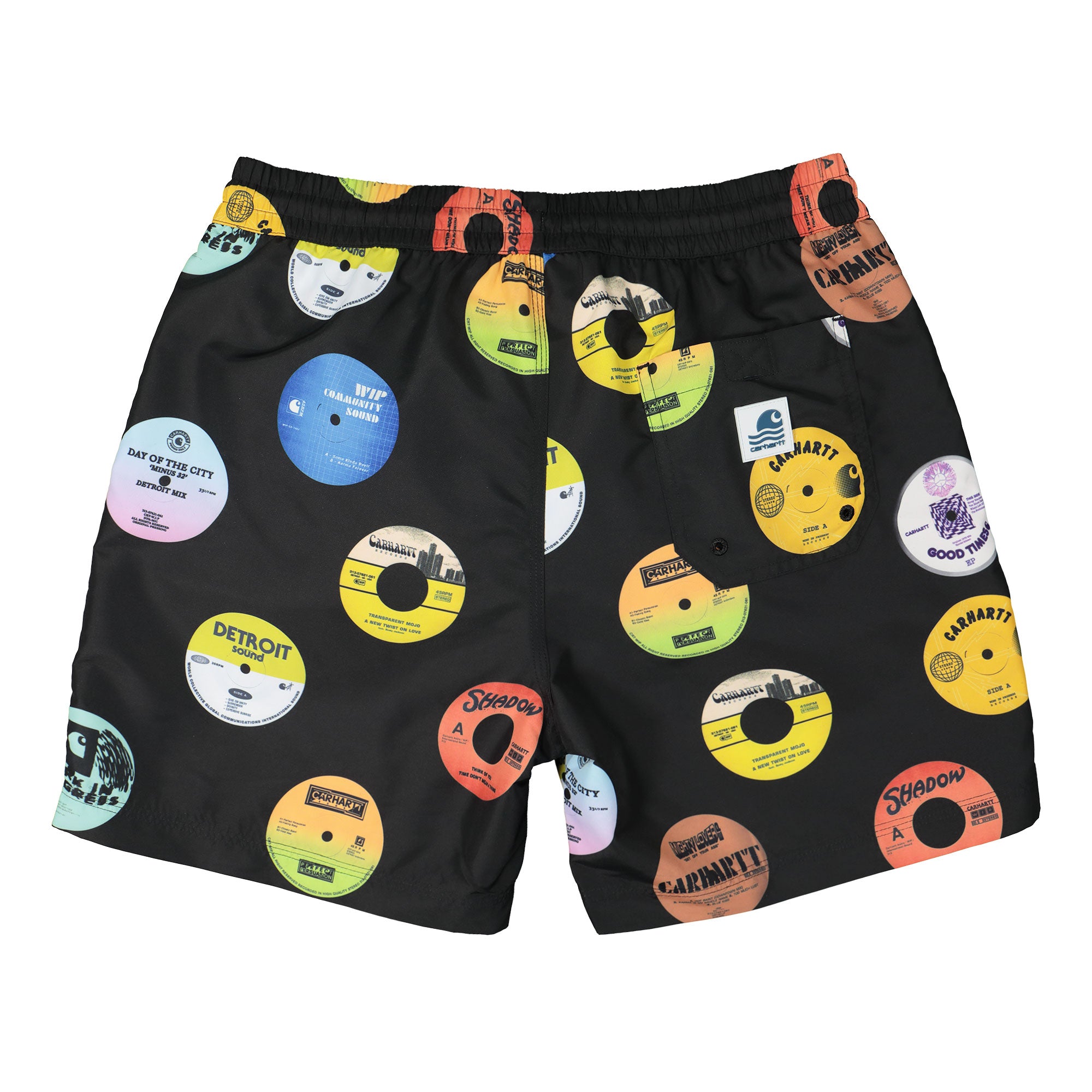 Carhartt WIP Drift Swim Trunks Black Swimwear Material | Overkill