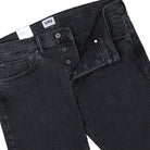 Edwin ED-80 Slim Tapered Denim Pant CS White Listed Black Selvage Denim Pants I023300.F8.EA.34 Detail View 1 | Overkill
