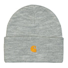 Carhartt WIP Chase Beanie Grey Heather / Gold Beanies I026222.00M.XX.06 | Overkill