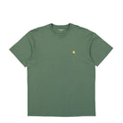 Carhartt WIP S/S Chase T-Shirt Duck Green / Gold T-Shirts I026391.29Y.XX.03 | Overkill