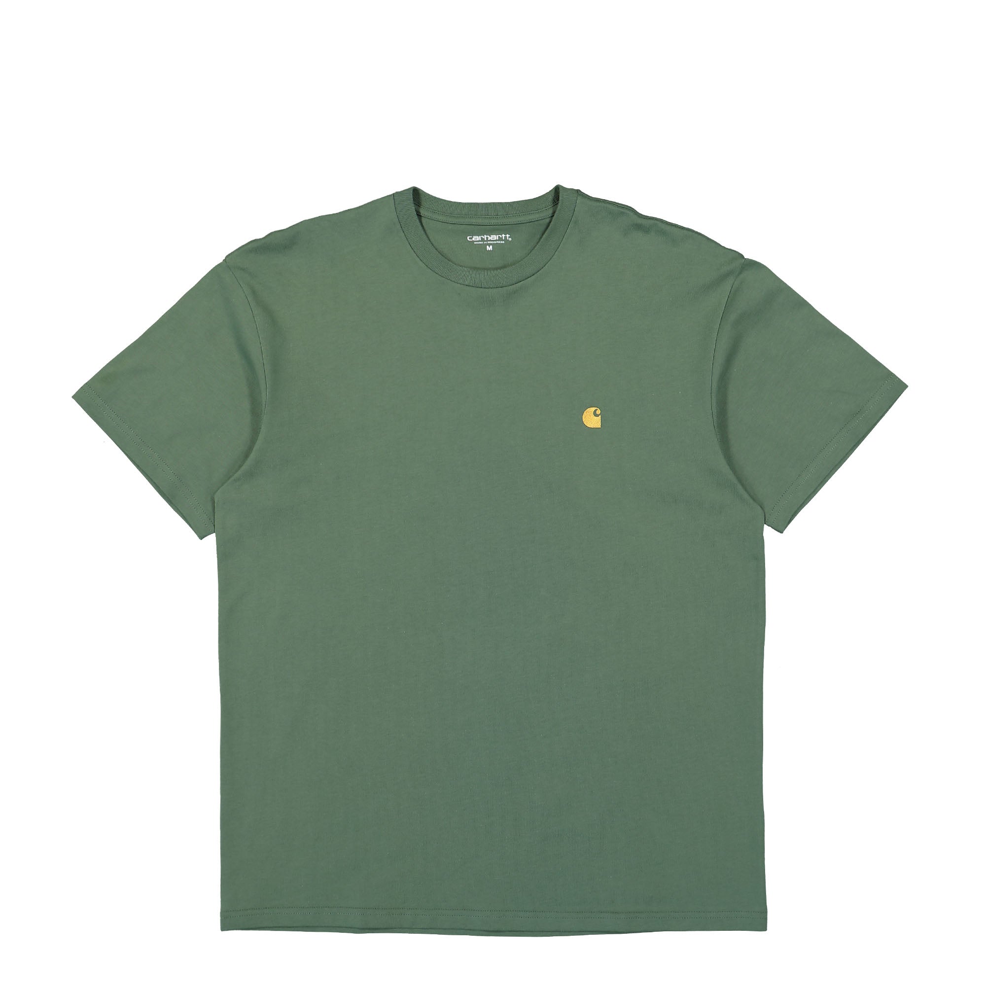 Carhartt WIP S/S Chase T-Shirt Duck Green / Gold T-Shirts I026391.29Y.XX.03 | Overkill