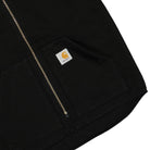 Carhartt WIP Classic Vest Dearborn Black Rinsed Vests Detailfoto | Overkill