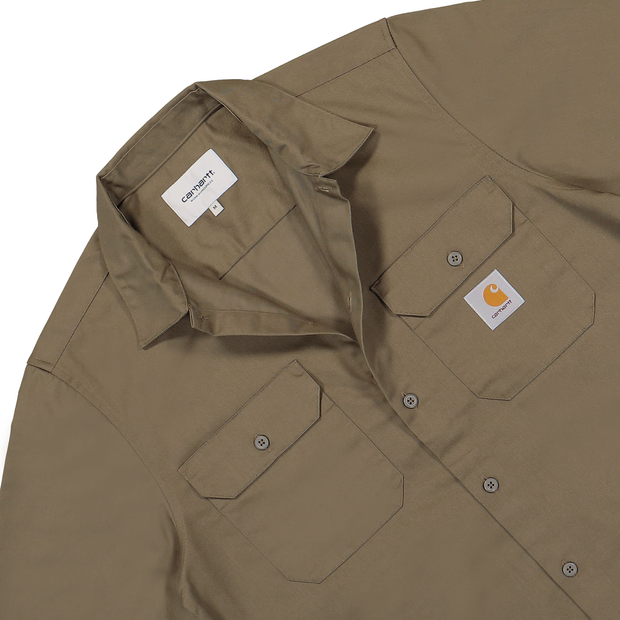 Carhartt WIP L/S Master Shirt Barista Shirts Close-up | Overkill