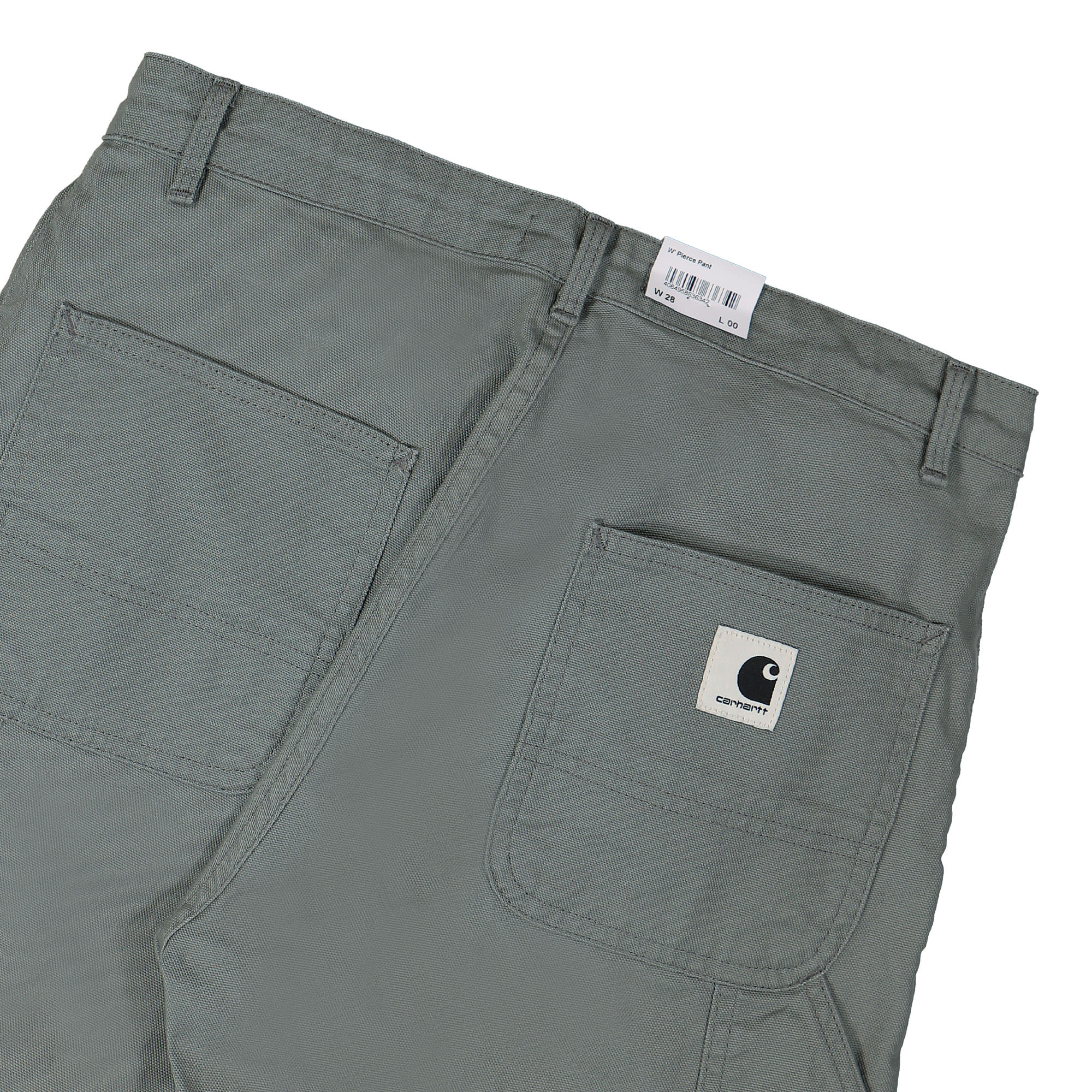 Carhartt WIP W Pierce Pant Smoke Green Jeans Detail view 1 | Overkill