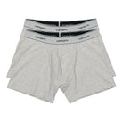 Carhartt WIP Cotton Trunks 2 Pack Ash Heather + Ash Heather Underwear I029375.1FW.XX.03 | Overkill