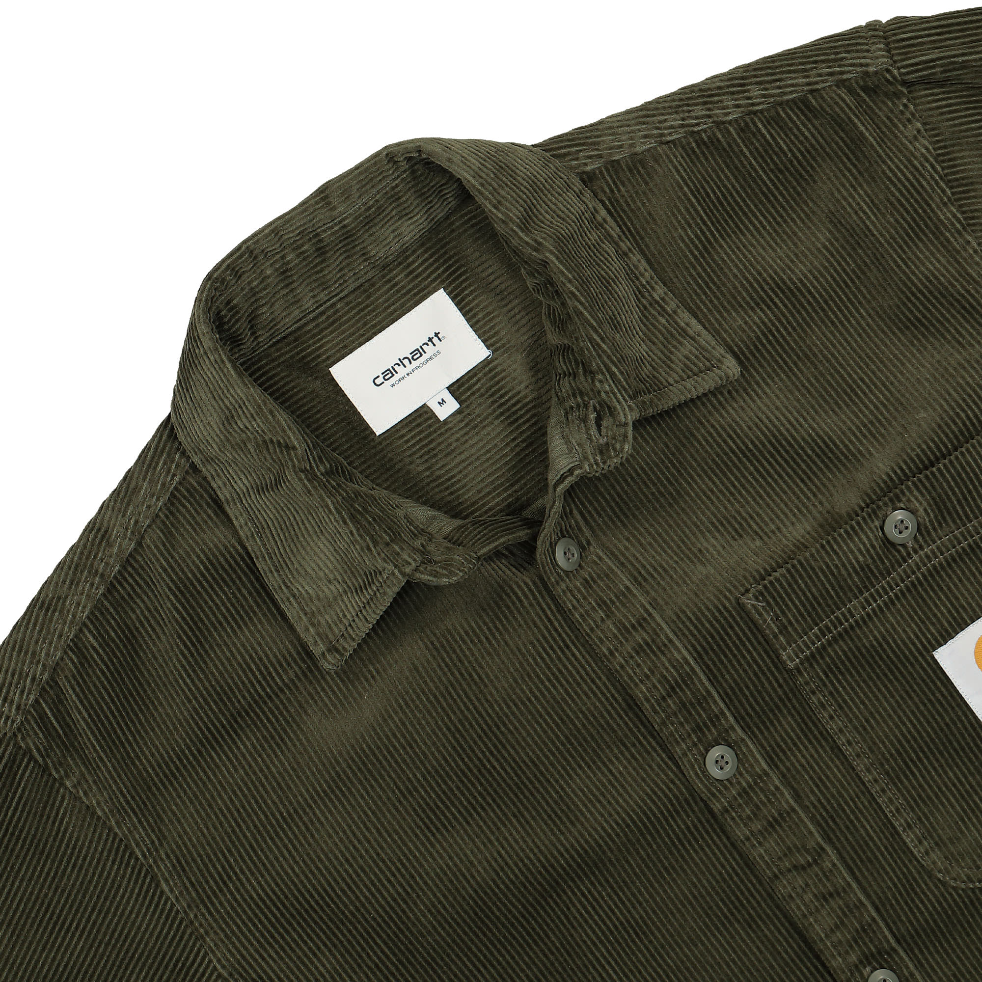 Carhartt WIP L/S Flint Shirt Plant Shirts Close-up | Overkill