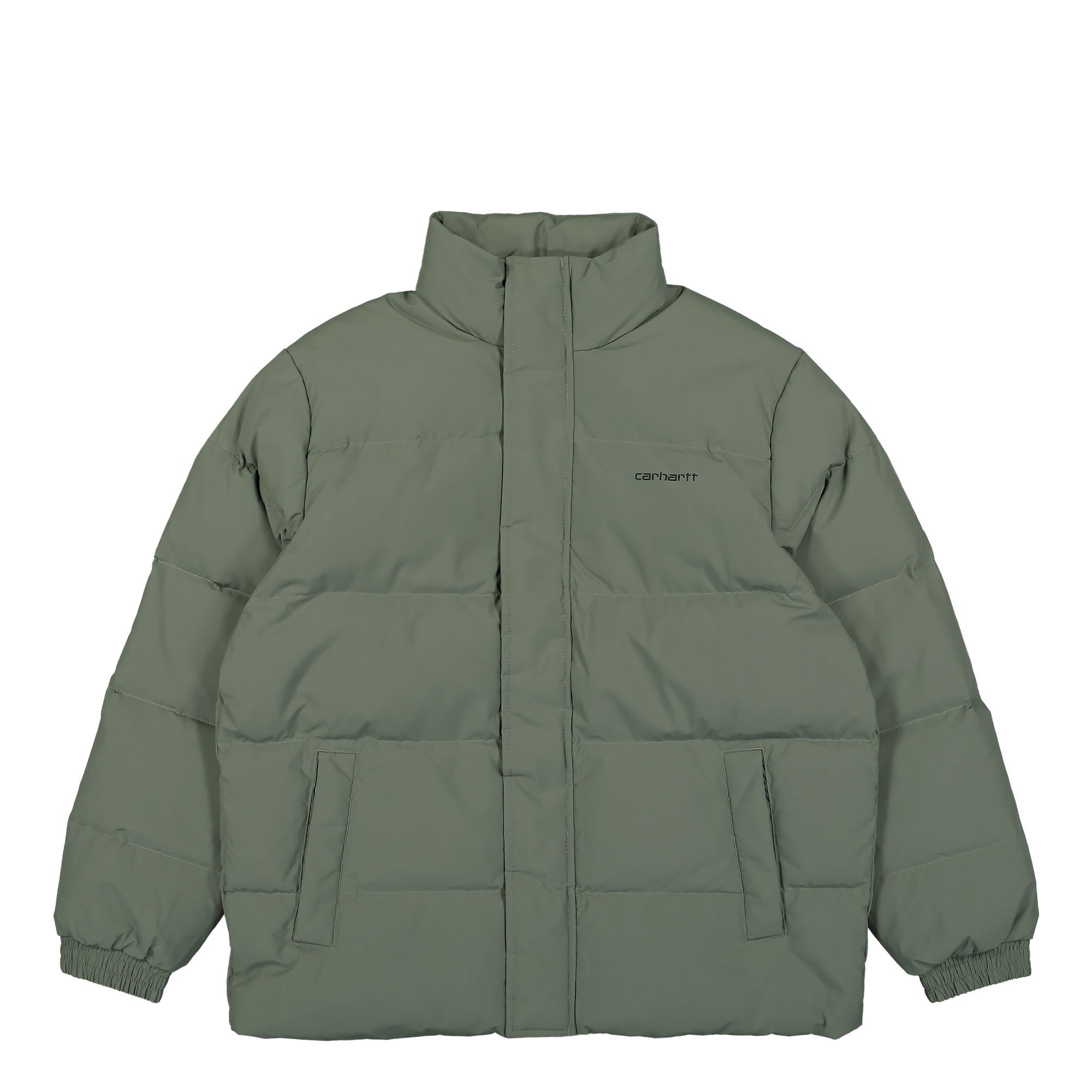 Carhartt WIP Danville Jacket Smoke Green Puffer Jackets I029450.1QC.XX.03 | Overkill