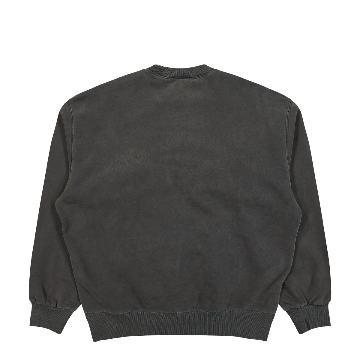 Carhartt WIP Vista Sweat Black Garment Dyed Sweater I029522.89.GD.03 Close-up | Overkill
