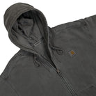 Carhartt WIP Hooded Vista Jacket Graphite Hoodies Close-up | Overkill