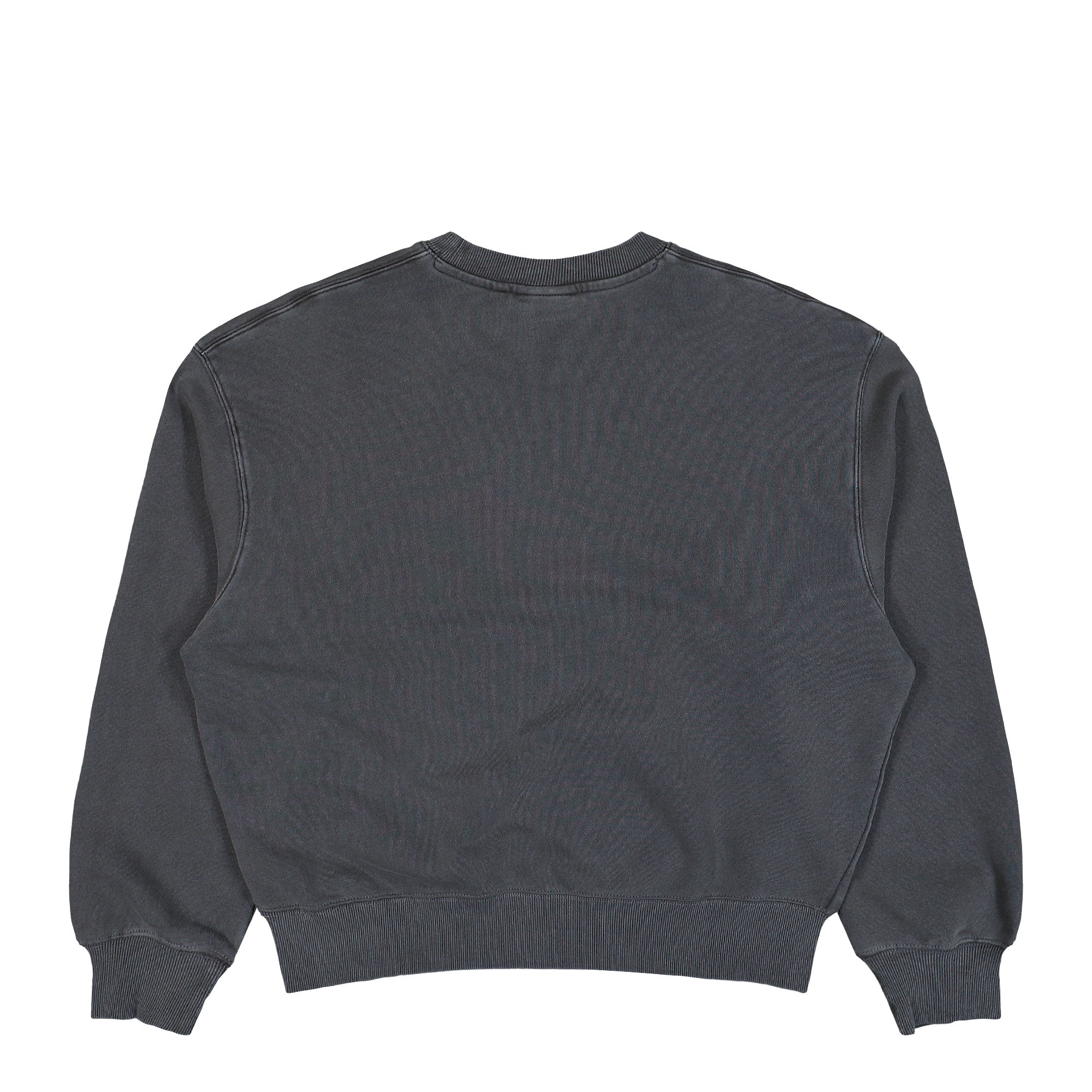 Carhartt WIP W Nelson Sweatshirt Black Garment Dyed Sweatshirts I029537.89.GD.03 Close-up | Overkill
