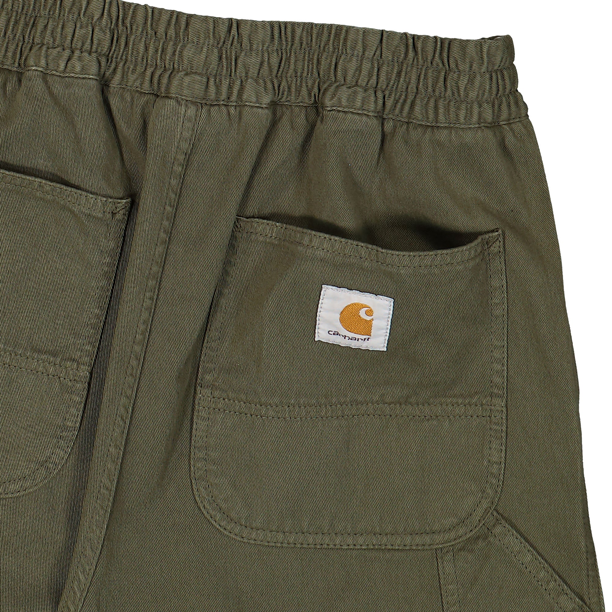Carhartt WIP Flint Pant Office Green Casual Pants Detail view 1 | Overkill